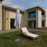 thumbnail of Now's Home - Parasol En Aluminium Et Toile Blanc 200cm