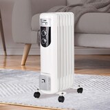 thumbnail of Radiador a Óleo 7 Elementos MEI RA 2010, 3 niveis de pot., prot. contra sobreaquecimento e disp. anti-tombamento, 1500W, branco