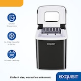 thumbnail of Eiswürfelbereiter EM 6002 sw | Eiswürfelzubereitung 13kg in 24h | 1,8 L Wassertank | 120 W | schwarz