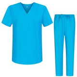 thumbnail of Conjuntos Uniformes Limpieza Unisex 6801-6802 Talla  : XL, Color : Celeste 68