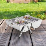 thumbnail of Edelstahl Picknick Grill Tischgrill Klappgrill
