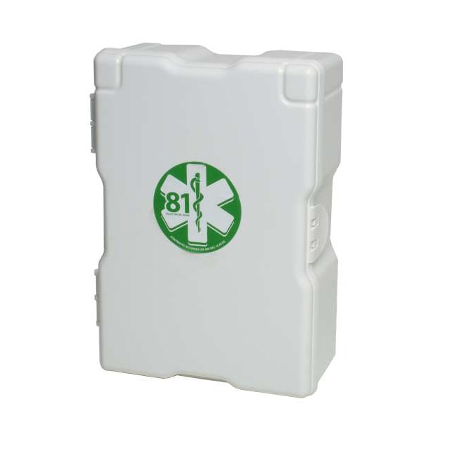 PVS Armadietto di pronto soccorso 1/P in plastica 37x22x14 cm 17 unità  BIANCO