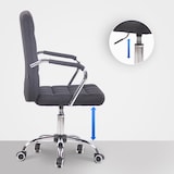 thumbnail of Cadeira de escritório Terni preto/tecido