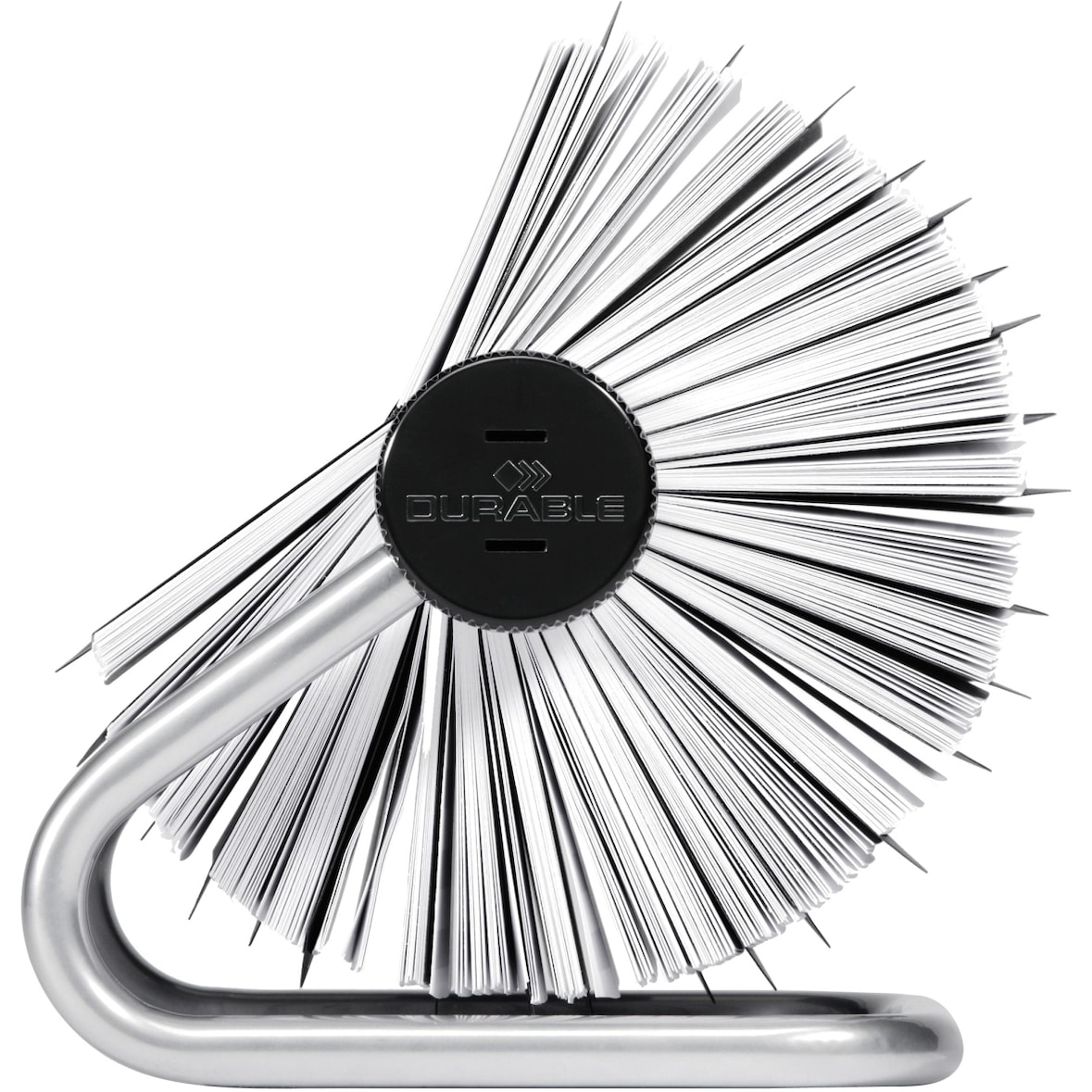 Rollkartei Telindex 500 Karten 195x135x165mm silber