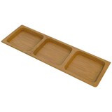 thumbnail of Firplast Ramequin Trio carré en bambou 18 x 6 cm