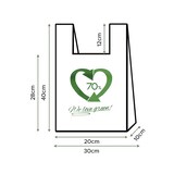 thumbnail of MONOUSO - Hemdchenbeutel Mehrweg 30x40cm 50µm (1.500 Stück)