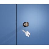 thumbnail of C+P Aufsatzschrank Classic PLUS, 2 Abteile, HxBxT 50x50x50cm, Zylinderschloss, Hellgrau/Rubinrot von PROREGAL