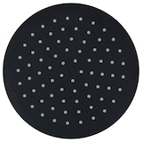 thumbnail of Helloshop26 - Soffione doccia a pioggia soffione doccia a spruzzo doccetta accessorio da bagno acciaio inox rotondo 20 cm nero 02_0002072