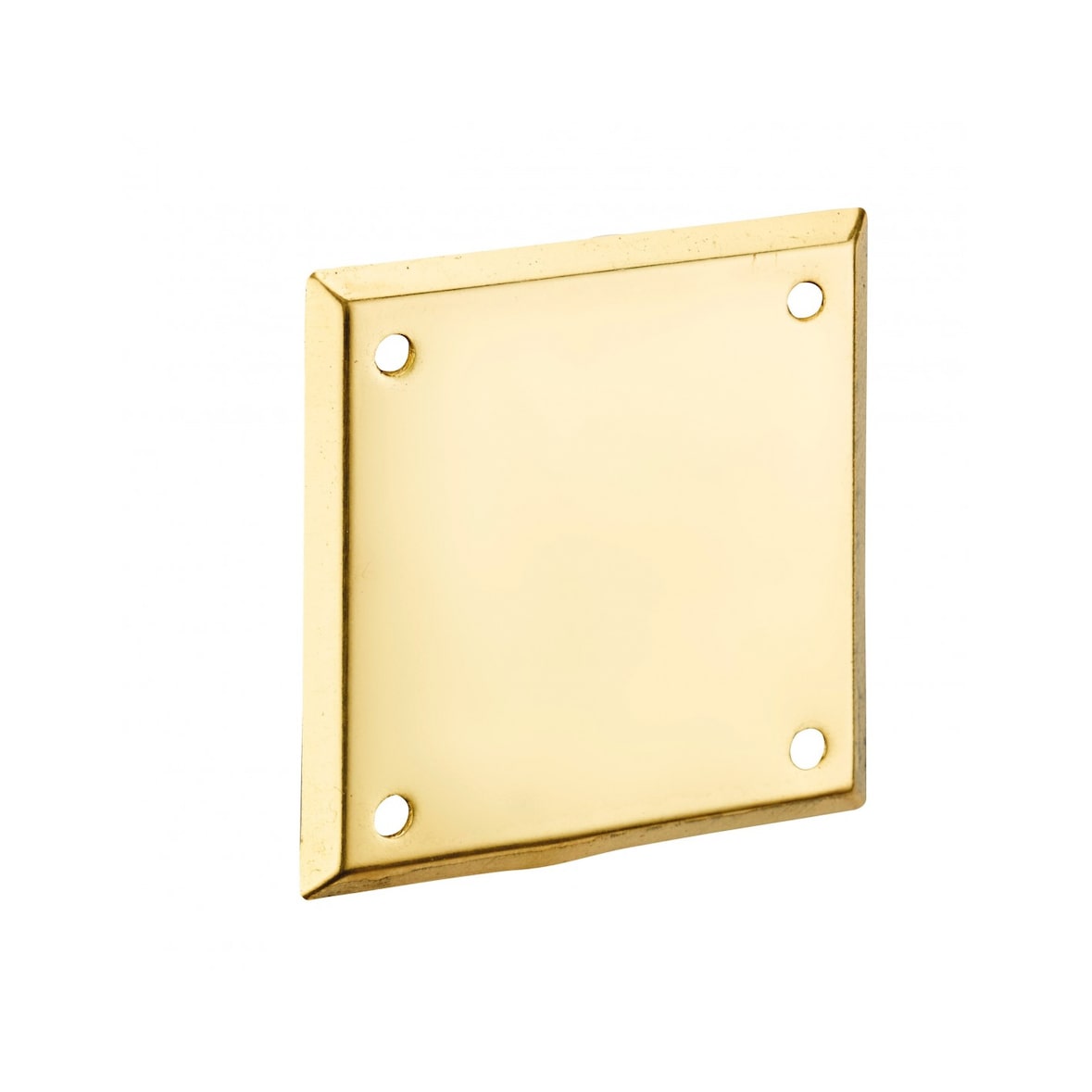 Plaque de propreté laiton 60 x 60