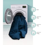 thumbnail of DoubleDry 2 in 1 Dekbed 240x200 - Lits Jumeaux wasbaar dekbed zonder overtrek - blauw