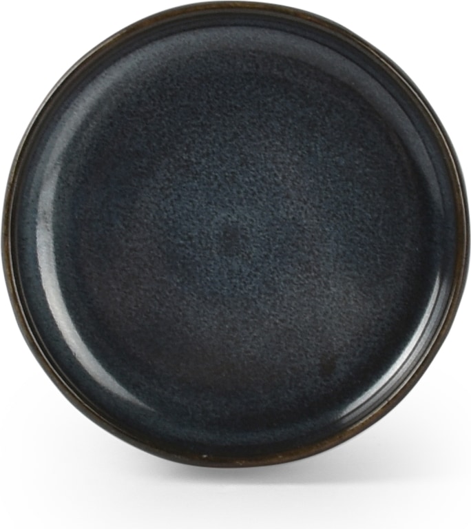 BONBISTRO Teller flach 9xH2cm dunkelblau Pila 6 Stück