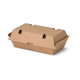 thumbnail of greenbox - Takeaway dozen met klepdeksel 24,8 x 13 x 7,5 cm, kraft karton, bruin, 200 St.