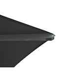 thumbnail of METRO PROFESSIONAL Ombrellone push-up quadrato, alluminio, 4 x 4 m, idrorepellente, antracite/grigio