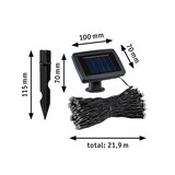 thumbnail of Paulmann Solar Lichtketting Aurinka IP44 3000K 0lm/m Zwart 94875