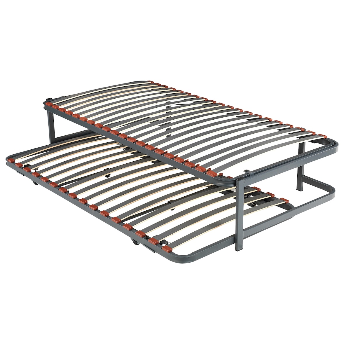 Cama Nido 90x190 cm | Compatible con Colchones de hasta 23 cm | PIKOLIN | Estructura Metálica Reforzada | Cama Supletoria