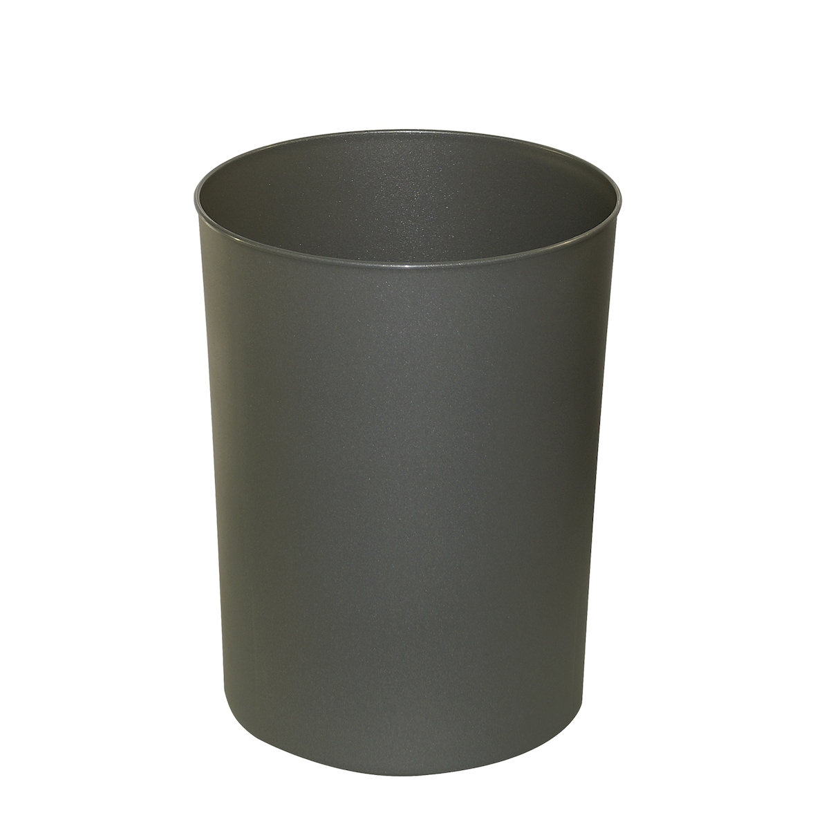 Papelera de escritorio de 11 litros. Color Metal. Papelera de plástico Papper DENOX