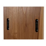 thumbnail of Teak-Wandregal HWC-M72, Badregal Hängeregal Regal, hochwertiges B-Grade-Teak (Kernholz, 20-30 Jahre), 51x56x15cm