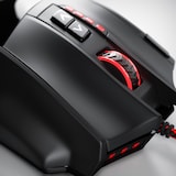 thumbnail of Titanwolf Gaming-Maus kabelgebunden 1000 dpi, USB MMO Mouse mit 16400dpi, 18 programmierbare Tasten, Gewichte
