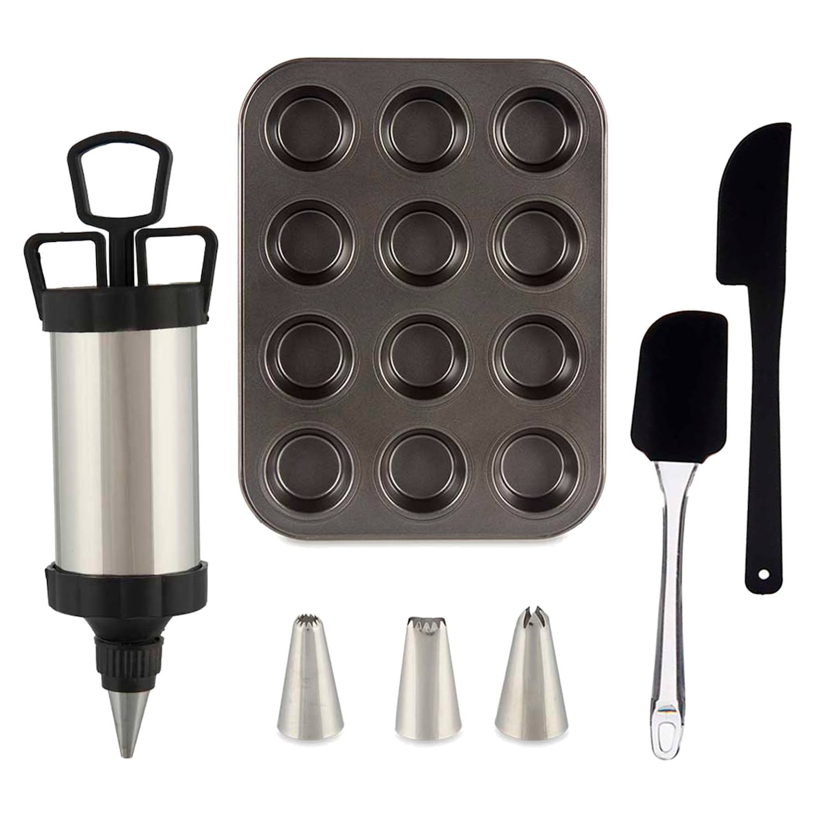 San Ignacio KINVARA  Gebäckzubehör-Set aus Stahl