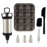 thumbnail of San Ignacio KINVARA  Gebäckzubehör-Set aus Stahl