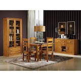 thumbnail of APARADOR 3 Puertas y 4 cajones, en pino macizo, color cerezo.