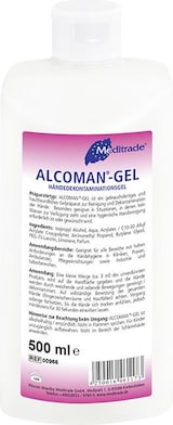 thumbnail of Alcoman Gel - Handdesinfektion - 18 x 500 ml - Händedesinfektionsmittel