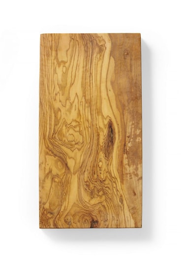 Tabla de cortar rectangular de madera de olivo Hendi
