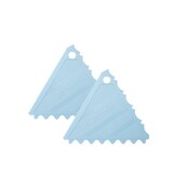 thumbnail of Set van 2 Zenker Sweet Sensation driezijdige taartstrijkers voor taartdecoratie