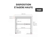 thumbnail of Mesa de trabalho em aço inoxidável 600 x 500 mm PREMIUM / GOLDINOX. GOLDINOX