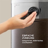 thumbnail of Goldflame Deluxe Terrassenheizstrahler 36.000BTU/11kW mobil Edelstahl Bronze-Metallic