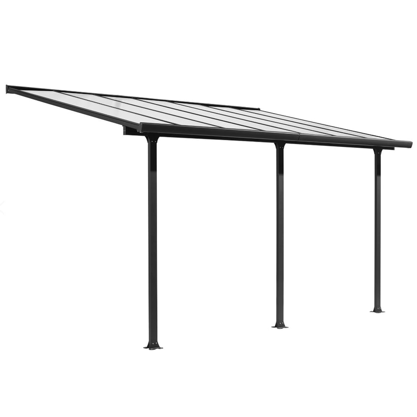 HABRITA toit terrasse 15.38 m2  gris anthracite tt 3050 al