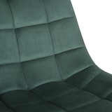 thumbnail of Cadeira de escritório Medford veludo verde