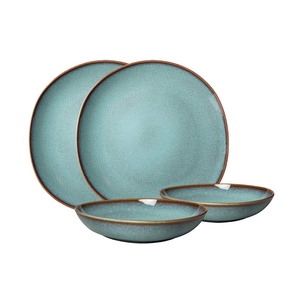 like. by Villeroy & Boch Lave glacé Tafel-Set 4-teilig