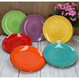 thumbnail of 6er Set Dessert- Kuchenteller Uni Bunt