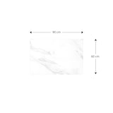 thumbnail of ALLboards Metallische Magnettafel WEISSER MARMOR 90x60cm Memoboard für jede Art von Magneten Magnetpinnwand + 4 Marker, 10 Magnete und Schwamm