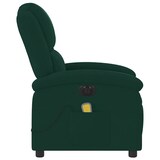 thumbnail of vidaXL Massagesessel Elektrisch Dunkelgrün Samt