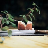 thumbnail of ARCOS Nórdika - Coltello per prosciutto 25 cm in acciaio inox Nitrum. Manico in acciaio inox