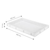 thumbnail of GILAC Bac à pâtons 600 x 400 - 9 L - Blanc G179431