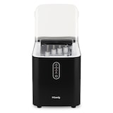 thumbnail of H.Koenig KUB14 Eiswürfelbereiter, 12kg in 24h, 2 Eiswürfelgrößen, Automatisch, Elektrisch, Kompakt, Tragbar, Leise 1L, Eiswürfelschaufel