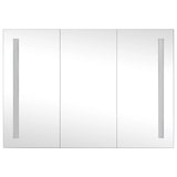 thumbnail of vidaXL LED-Spiegelschrank fürs Bad 89x14x62 cm
