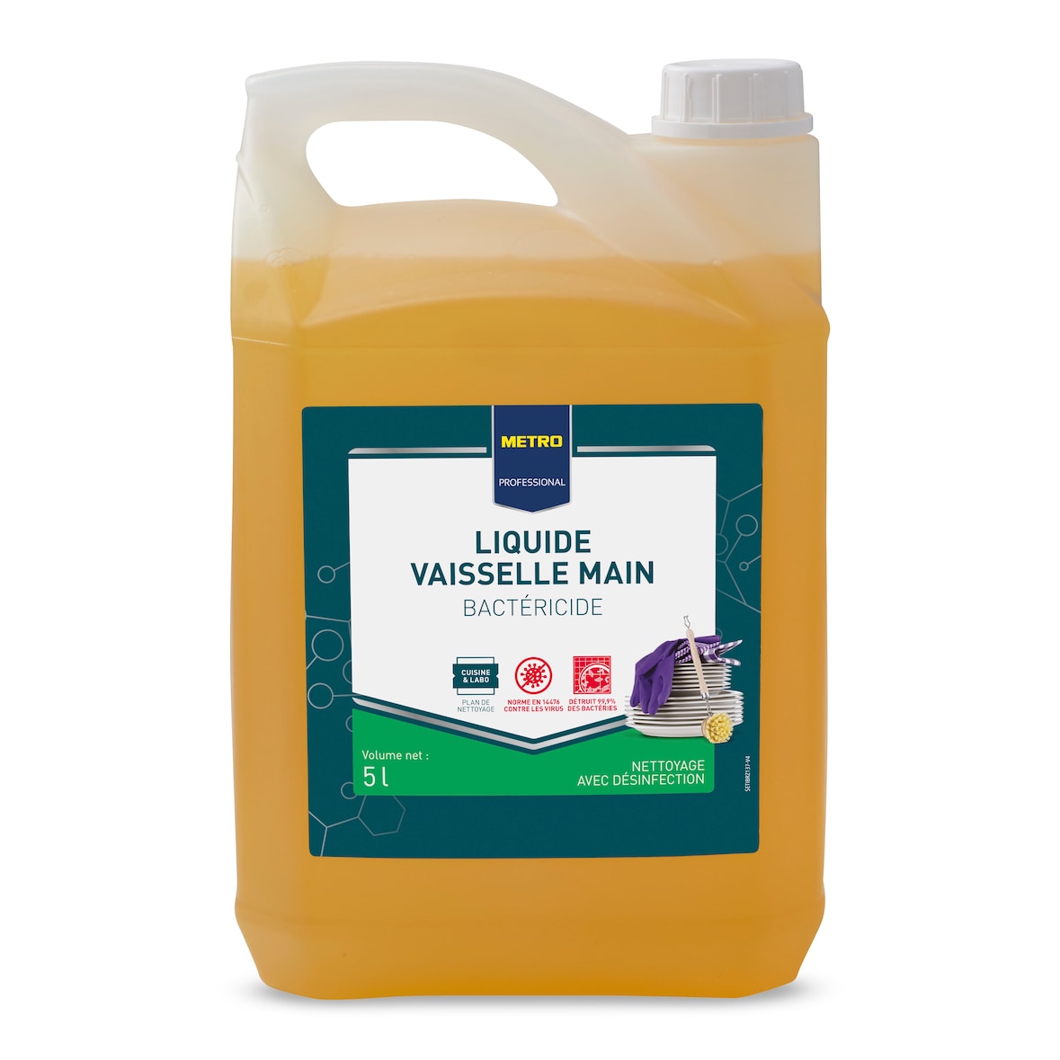METRO Professional Plonge bactéricide 5 L