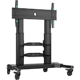 thumbnail of ONKRON Mobiler TV Ständer für 40-80 Zoll, bis 55 kg, höhenverstellbar, max. 700x400 VESA, mit Rollen, Schwarz TS2771-B