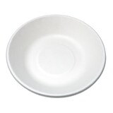 thumbnail of Einwegteller Tiefer Teller Suppenschale weiß Zuckerrohr Bagasse  Ø 189 mm - 680 ml  1200 Stück