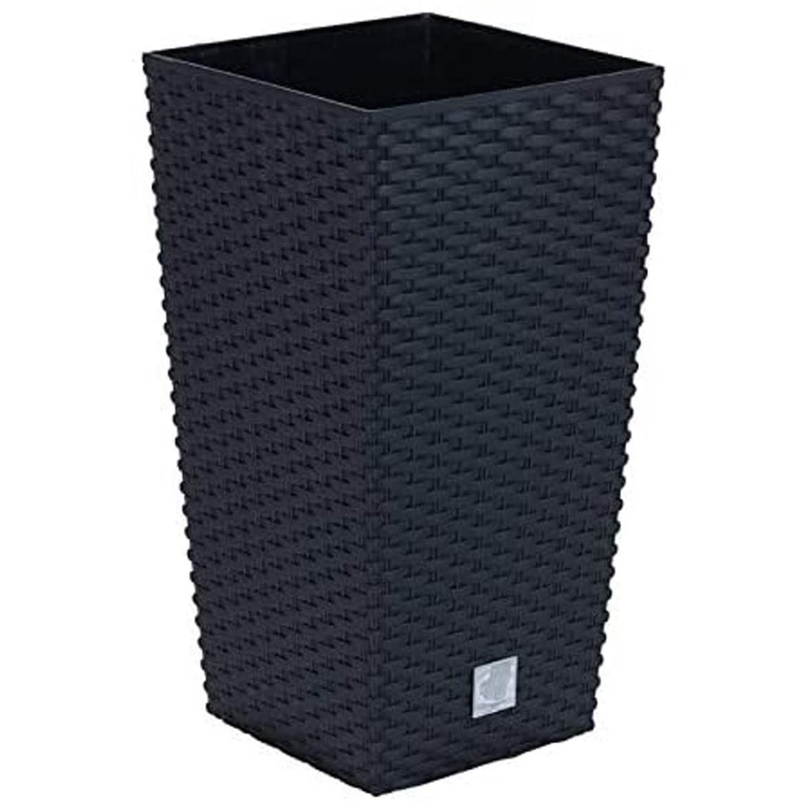 Prosperplast - Maceta Rato de 49 litros con inserto 32,5 x 32,5 x 61 cm en color antracita