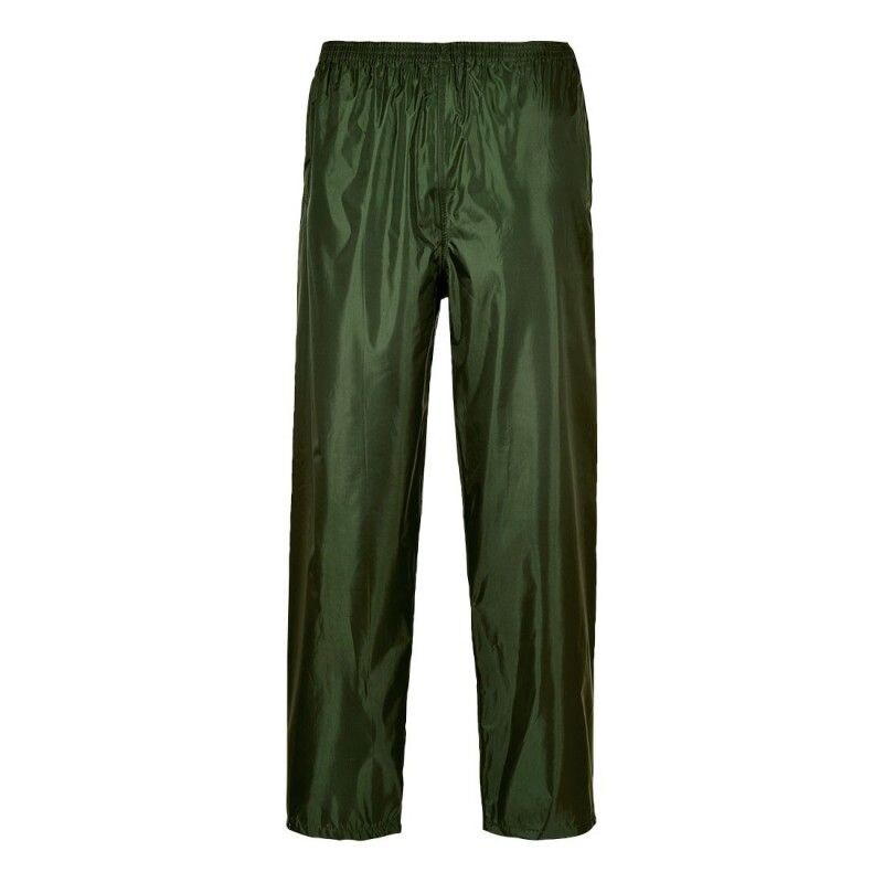 Portwest - Pantalon de pluie pour hommes CLASSIC Vert Taille S