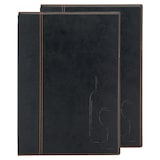 thumbnail of Securit® Portabottiglie vino in stile pelle trendy - Doppio inserto incluso(4xA4)