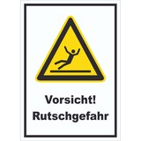 thumbnail of Vorsicht Rutschgefahr Schild A5 (148x210mm)
