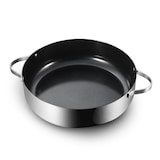thumbnail of BE Living Edelstahl-Bratpfanne mit Deckel – Ø 32 cm – Sauteuse – Keramik – Induktionspfanne – PFAS-frei – Essential Series