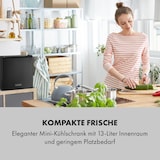 thumbnail of Secret Cool Mini-Kühlschrank Mini-Bar 13l 22dB 2 Etagen Schwarz