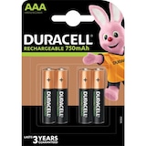 thumbnail of Duracell Batterien Rechargeable Plus AAA 4 Stück